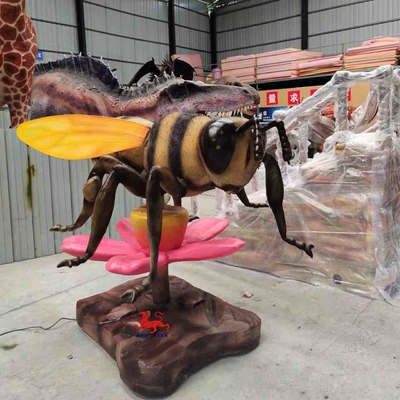 Kleur Natuurlijke Realistische Animatronic Dieren Levensgroot Bijenmodel