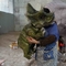 Lichtgewicht zachte realistische handpop, Triceratops handpop